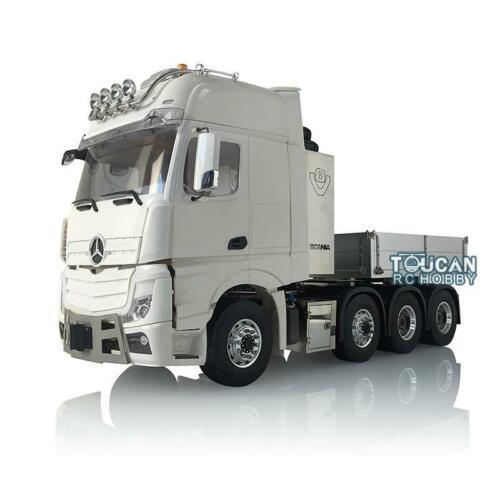 1/14 LESU RC Metal Chassis Tractor Truck Hopper Hook Motor Hercul Arco Cabin THZH0736-SMT2