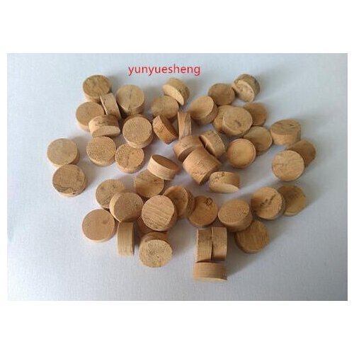 50 PCS instruments trumpet Waterproof bonding cork pad Waterproof and durable natural mat Instrument small accessories 9.5mm