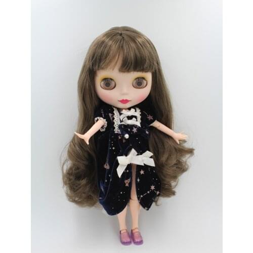 Free Shipping Top discount DIY joint Nude Blyth Doll item NO. 246MJ Doll matt face limited gift special price cheap offer toy