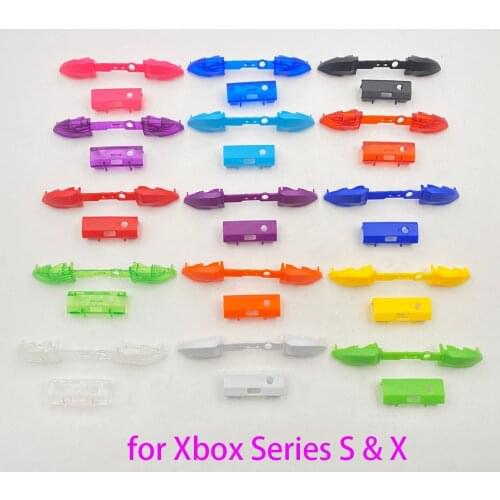 For Xbox Series S X Controller Lb Rb Bumper Button Home Guide Surround Black
