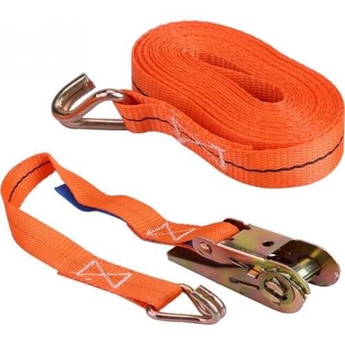 5m/16ft Tie Down Lashing Strap Heavy Duty 1 Ton for Cargo Van Trailer Emergency Tensioning Belts araba aksesuar