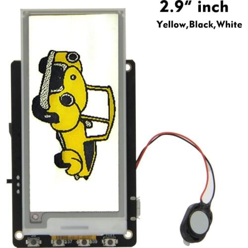 LILYGO® TTGO T5S V2.4 Wifi Bluetooth Wireless Module Base ESP-32 Esp32 Yellow Display EPaper Sperker Electric Development Board