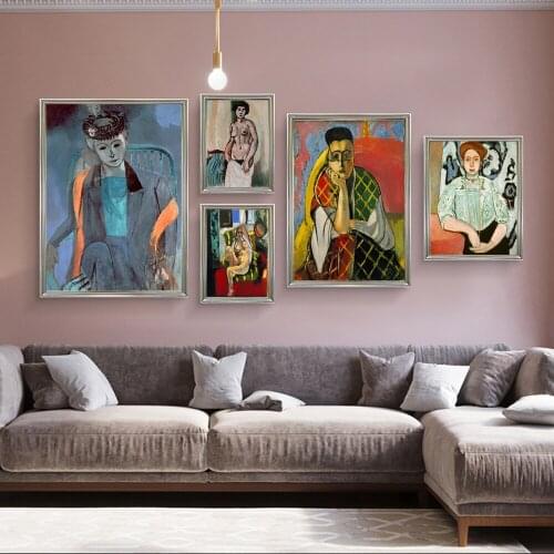 Henri Matisse Sexy Nude Woman Canvas Paintings On the Wall Art Posters And Prints Fauvism Art Canvas Pictures Home Wall Decor