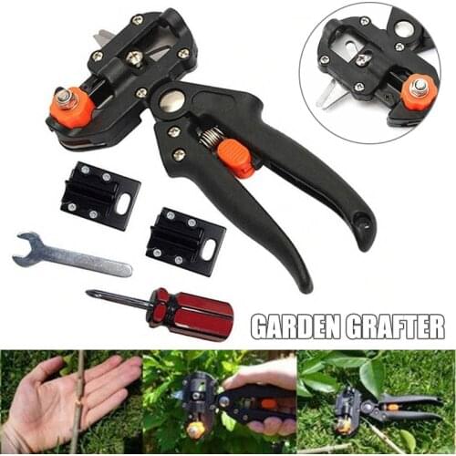 Durable Easy Grafting Clipper Garden Nursery Fruit Tree Pruning Shears Scissor Grafting Cutting Tools Set Garden Tools In Stock