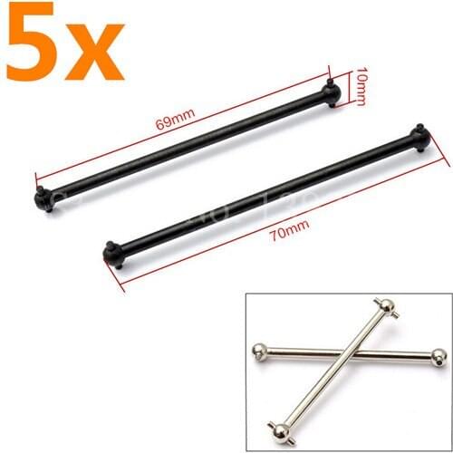 Wholesale 5Pair/Lot HSP HPI Dogbone (F/R) 89.5mm For 1/10 Scale Models RC Car Metal Alloy Parts HPI BULLET3.0 ST/MT/WR8