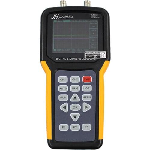 Handheld Oscilloscope portable Oscilloscope 20MHz 2 channels Digital Storage dual channels 200M Sa/s