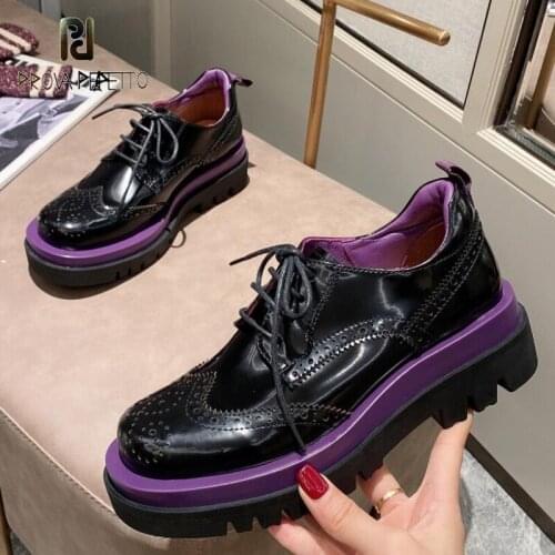 Женские оксфорды Prova Perfetto China At AliExpress