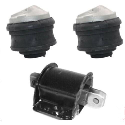 3PCS/Engine Mount Engine Mounting Rubber for Mercedes-Benz W210 E200 E220 E240 E280 E300 E320 E230 E250 E270 E290 E430