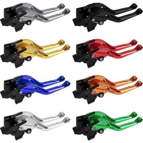 SMOK Clutch Brake Levers for Kawasaki NINJA 650R (ER-6f ER-6n) 2009-2016 NINJA 400R Adjustable CNC Aluminum Alloy Labor-saving