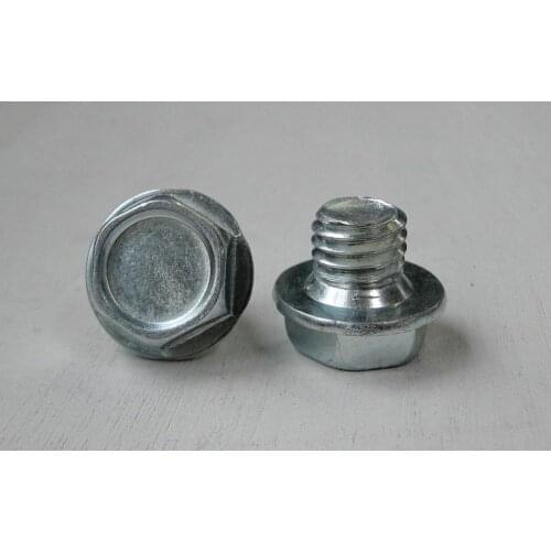 Shhworlsea 100pcs Free Shipping Zinc Blue Exhaust Screw Plug ForToyota 90341-10011