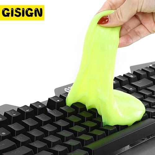 2019 Keyboard Slime Lizun Glue Magic Gel Super Dust Clean Clay Mud Slime Supplies Toys for Keyboard Laptop