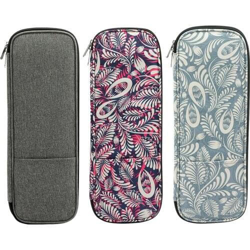 2021 Empty Knitting Needles Storage Bag Knitting Kit Case Organizer Bag For Crochet Hooks Sewing Accessories Kit Bag Amicable