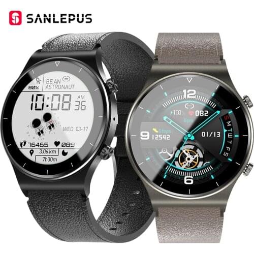 2021 SANLEPUS Smart Watch 360*360 HD Large Screen Smartwatch Men Sport Fitness Bracelet Clock Watches For Huawei Android Apple