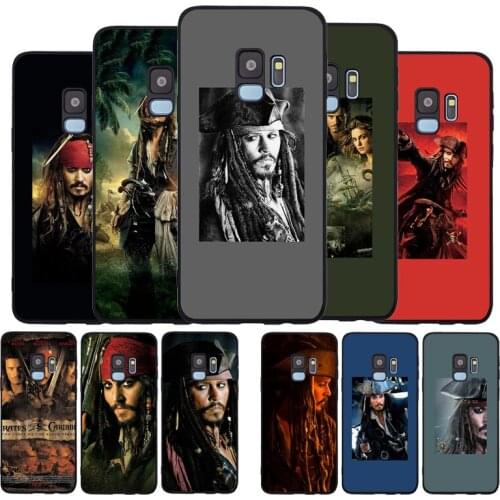 Pirates black Soft phone Case For Samsung S20 S10 S9 S8 S7 edge Plus Lite For Note 8 9 10 A6 A7 A8 A9 2018 Cover