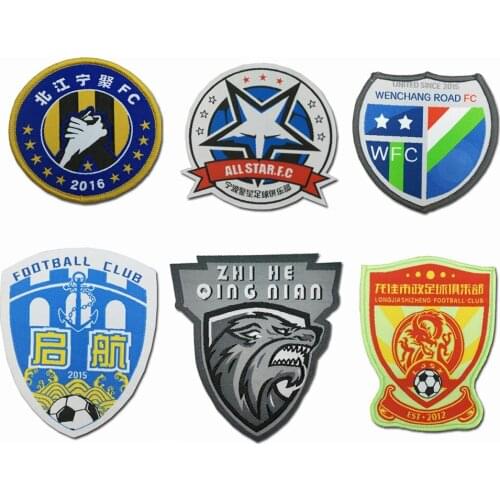 Custom Embroidery Label Iron On Stationery Sticker