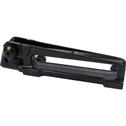 Metal M4 M16 AR15 Detachable Carry Handle Dual Apertures A2 Rear Sight Fits All Flat Top