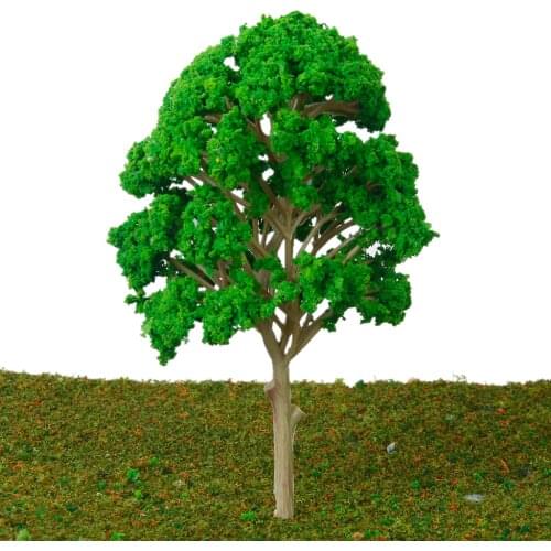 15cm Model Tree Forest Plants Making Accessories HO Scale Train Railway Railroad Scenery Diorama or Layout, Pack of 5