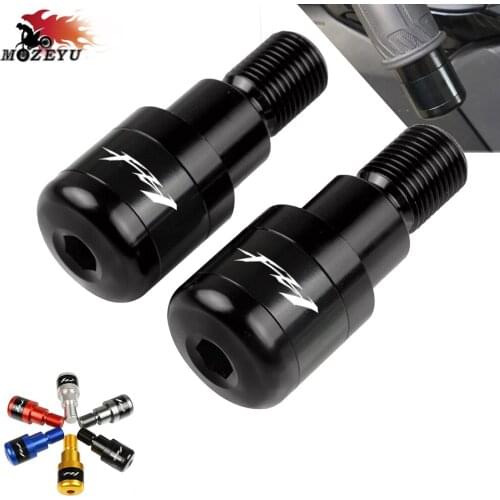 Motorcycle Hand Bar Ends For YAMAHA FAZER FZ1 2006-2016 2015 2014 2013 2012 2008 2009 CNC Grip Ends Plus Handle Bar Grips Ends