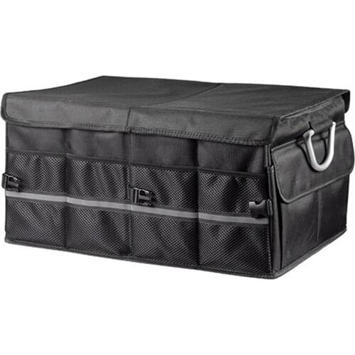 Portable Multi Compartments Trunk Storage Organizer 600D Oxford Stowing Tidying Interior Holders Car Foldable Storage Bags