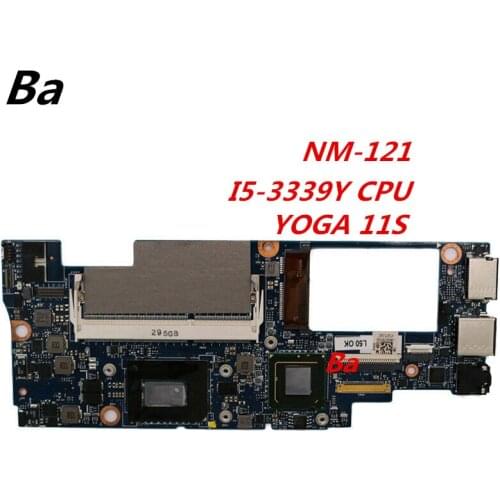 For Lenovo Yoga 11S laptop motherboard i5-3339y CPU integrated graphics card NM-A121 completed a full test