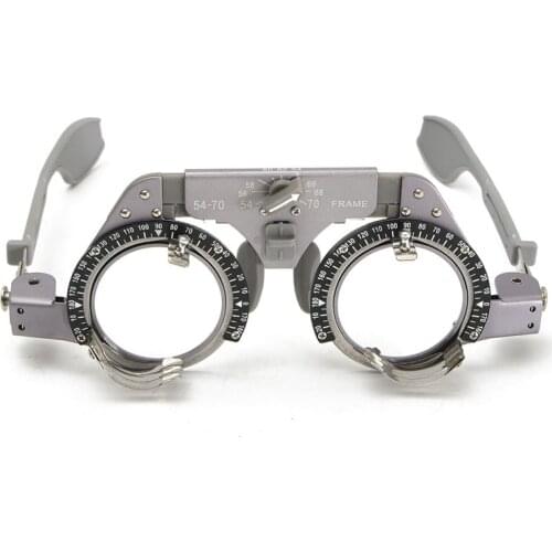 Adjustable Trial Frame Optical Trial Lens Frame Pd 54-70Mm Titanium Optic Trial Eye Optometry Lens Frame Test Optician
