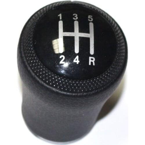 Car Stick Gear Shift Lever Knob 6 Speed Genuine Leather for Audi A6 C5 A4 B5 A8 D2 (95-03) CNWAGNER
