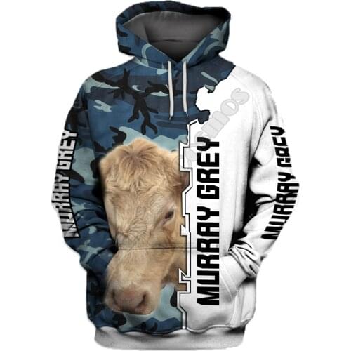 Murray Grey 3D Printed Hoodies Funny Pullover Men For Women Funny Sweatshirts Animal Sweater Drop Shipping