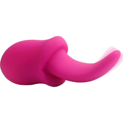 Silicone Tongue Vibrator 10 Speed Waterproof Oral Licking Clitoral Stimulator Toy Powerful G-spot Vibrator Sex Toys for Women
