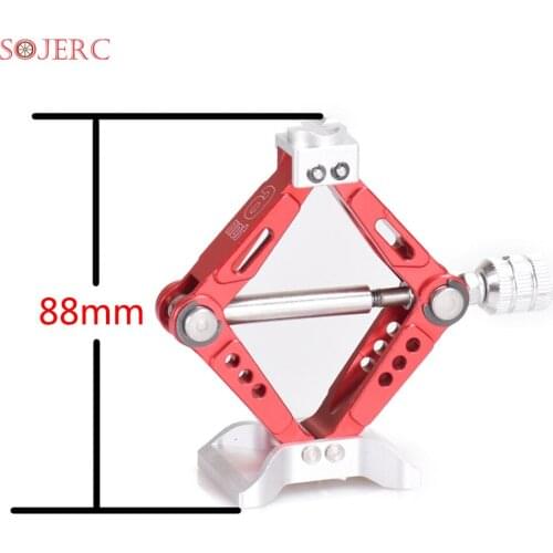 SOJERC 1/10 RC Car Foldable Hand Jack Rocker Folding Handle Scissor Jack Rocker General Jacks RC Car Tools