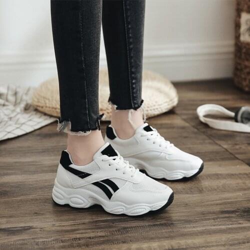 2020 Women Sneakers Woman Running Shoes Female Vulcanized Womens Casual Flats Women Walking Shoes Ladies Summer Plus Size