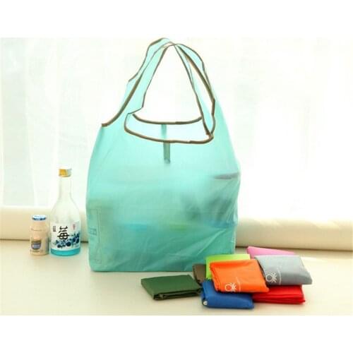 10pcs Fashion Waterproof Shopping Bag Portable Folding Reusable Foldable Bag Eco Tote Market Grocery Bag