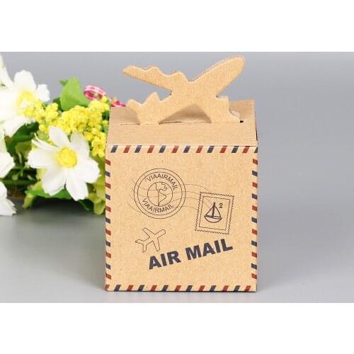 10pcs Christmas Candy Box Wedding Favors Gifts boxes for souvenirs Fine Party Candy Box Cookie Box Kids Party Birthday Gift Box