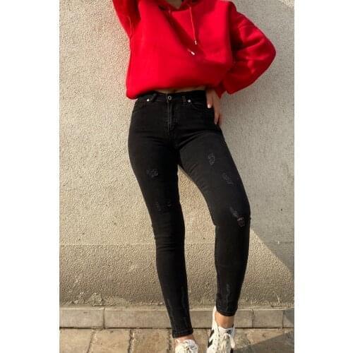 E2BUTİK Women's Flared Jeans