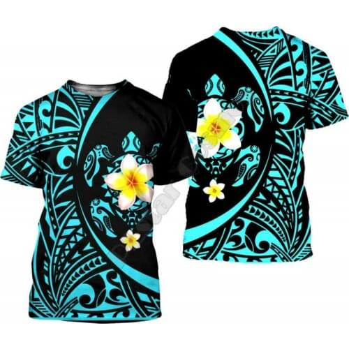 Hibiscus Turtle Printed Harajuku Clothes Mens Womens 3D Printed T-shirt Short Sleeve Comfortable New Trends in 2021