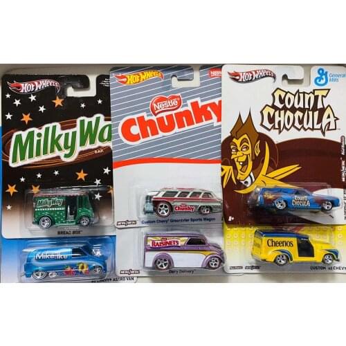 Hotwheels 1/64 DODGE FORD Diecast Collection of Simulation Alloy Car Model Children Toys