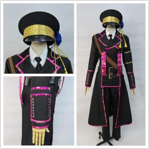 VOCALOID Arrest Rose Gakupo Cosplay Costume Anime Custom Made Uniform With Hat