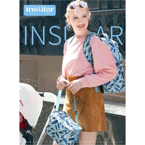 NEW Mommy Bag Lovely Baby Diaper Bag Large-Capacity Fashion Mothers Maternity Bag Baby Stroller Nappy Bag 6073