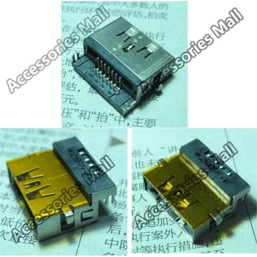 New USB Connector USB JACK for Lenovo B470 B470e V470 K29 K49 K49A E49 eSATA Laptops USB jack eSATA +USB