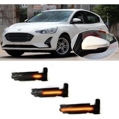 Suitable for Ford Focus MK4 ST Active Vignale 2018 2019 2020 Dynamic LED Blinker Indicator Mirror Turn Light Signal Repeater