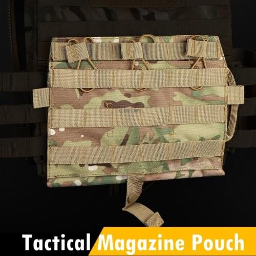 Hunting Airsoft Triple Mag Pouch Tactical Molle Shooting Cs Magazine Pouch for Army Paintball Pouches Bag Equipment Accessories