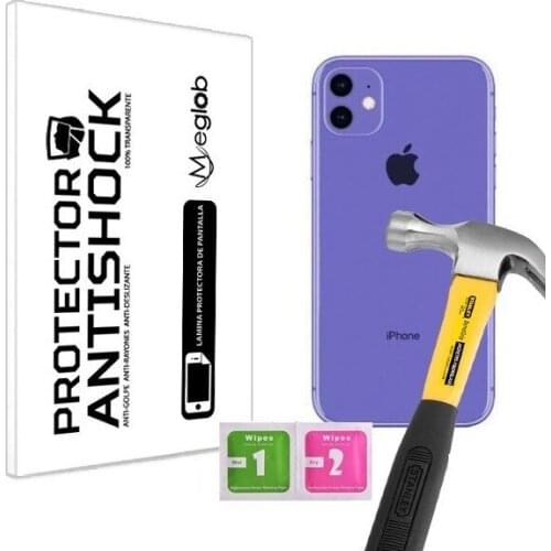 Screen protector Anti-Shock Anti-scratch Anti-Shatter compatible with Apple iPhone 11 Trasera