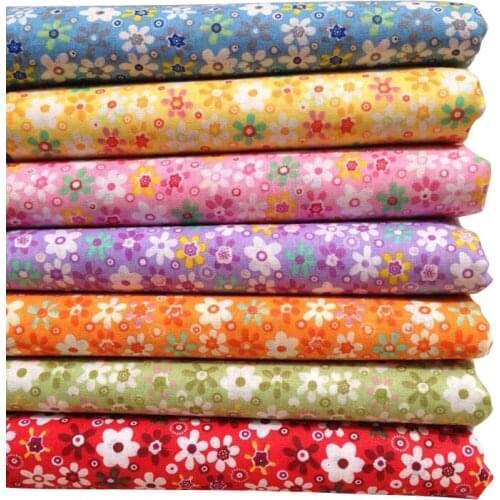 Cotton Fabric Printed Clothes Bags Sewing Quilting Fabrics Patchwork Needlework Printed Home Supplies DIY Handmade Accessories