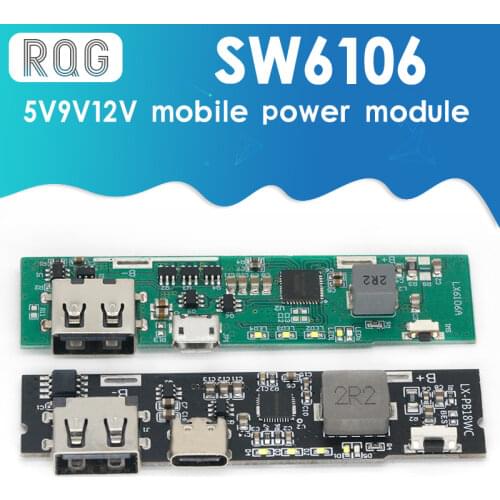 SW6106 PD fast charge QC3.0 mobile power module FCP two-way fast charge 5V9V12V