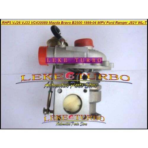 RHF5 VJ26 VJ33 WL84 VC430089 Turbo Turbine Turbocharger For FORD Ranger For Mazda Bravo B2500 MPV J82Y WL-T 115J97A 2.5L 115HP