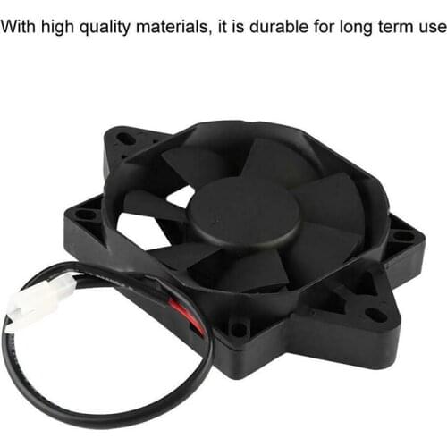 1PC 12V Electric Engine Cooling Fan Radiator Motorcycle ATV Go Kart Quad 150-250cc