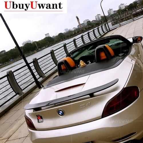 Z4 E89 Rear Trunk Lip Spoiler Wing For BMW E89 Z4 2009-2016 H Style FRP Unpaint Primer Rear Trunk Spoiler Boot Duck Lip Wing Lid