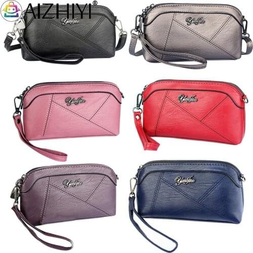 Vintage Women PU Leather Solid Color Shoulder Crossbody Messenger Bag Casual Ladies Small Purse Handbags Wristlet Bags