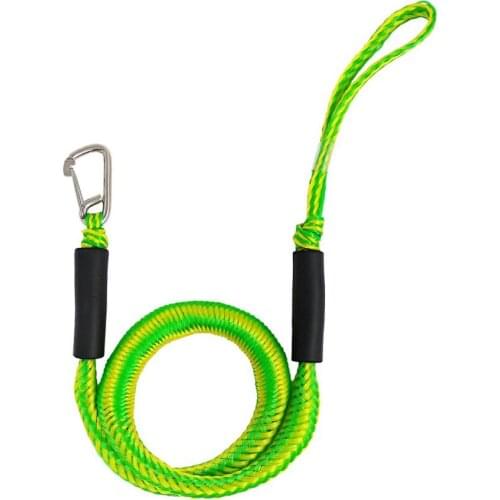 2Pcs 1.2-1.55m Kayak Water Ski Rope Marine Dock Elastic Rope Shock Absorption Stretch Buoy Rope Marine Accessories