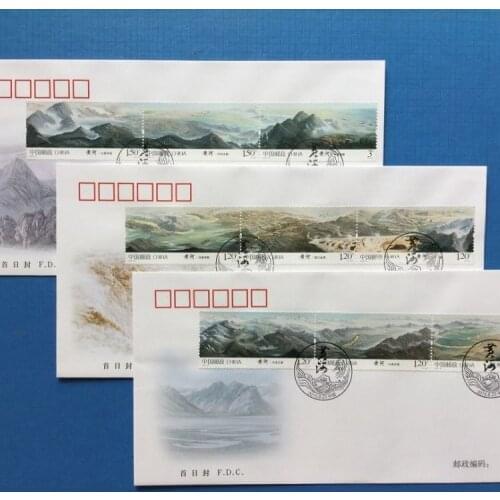 2015-19 Yellow River， Frist Day Cover China Post Stamps Postage Collection