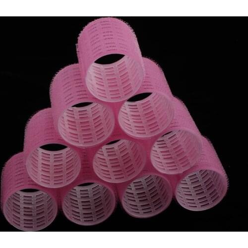 20x Plastic Self Grip Hair Rollers Curling Curls Waves Cling Stick Salon Hairdressing Styling Curler Tool 48mm